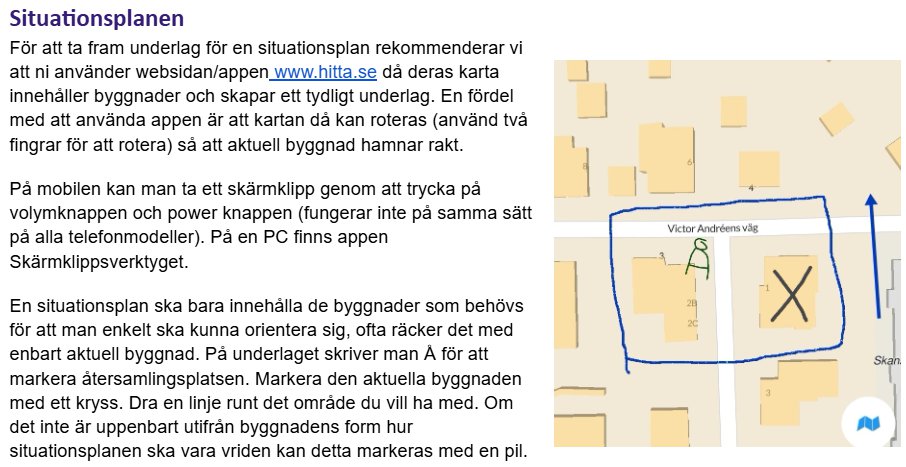 Situationsplan exempel